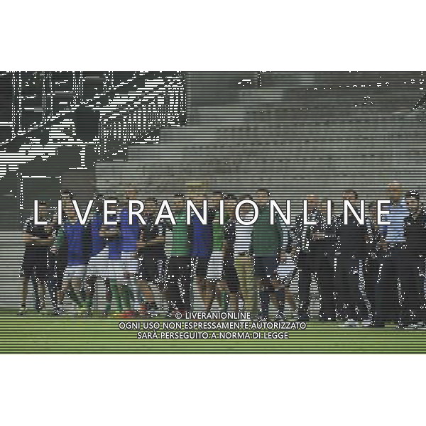 Equipe Saint Etienne - 28.08.2014 - Saint Etienne / Karabukspor - Barrage retour Europa League Photo : Jean Paul Thomas / Icon Sport AG ALDO LIVERANI SAS ONLY ITALY