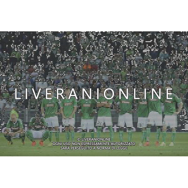 Equipe Saint Etienne - 28.08.2014 - Saint Etienne / Karabukspor - Barrage retour Europa League Photo : Jean Paul Thomas / Icon Sport AG ALDO LIVERANI SAS ONLY ITALY