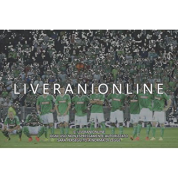 Equipe Saint Etienne - 28.08.2014 - Saint Etienne / Karabukspor - Barrage retour Europa League Photo : Jean Paul Thomas / Icon Sport AG ALDO LIVERANI SAS ONLY ITALY