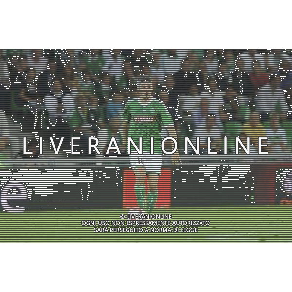 Fabien LEMOINE - 28.08.2014 - Saint Etienne / Karabukspor - Barrage retour Europa League Photo : Jean Paul Thomas / Icon Sport AG ALDO LIVERANI SAS ONLY ITALY