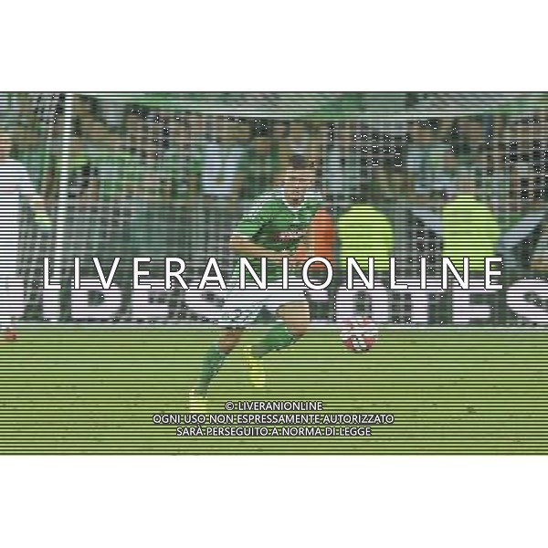 Franck TABANOU - 28.08.2014 - Saint Etienne / Karabukspor - Barrage retour Europa League Photo : Jean Paul Thomas / Icon Sport AG ALDO LIVERANI SAS ONLY ITALY