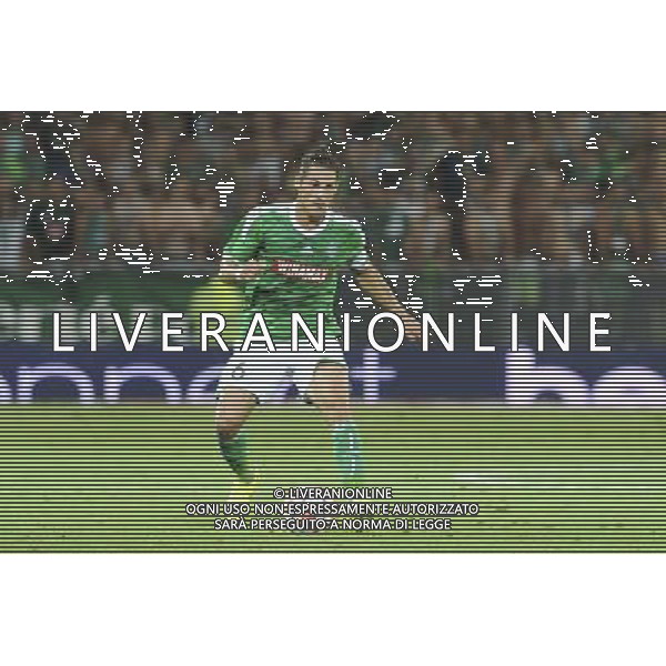 Jeremy CLEMENT - 28.08.2014 - Saint Etienne / Karabukspor - Barrage retour Europa League Photo : Jean Paul Thomas / Icon Sport AG ALDO LIVERANI SAS ONLY ITALY