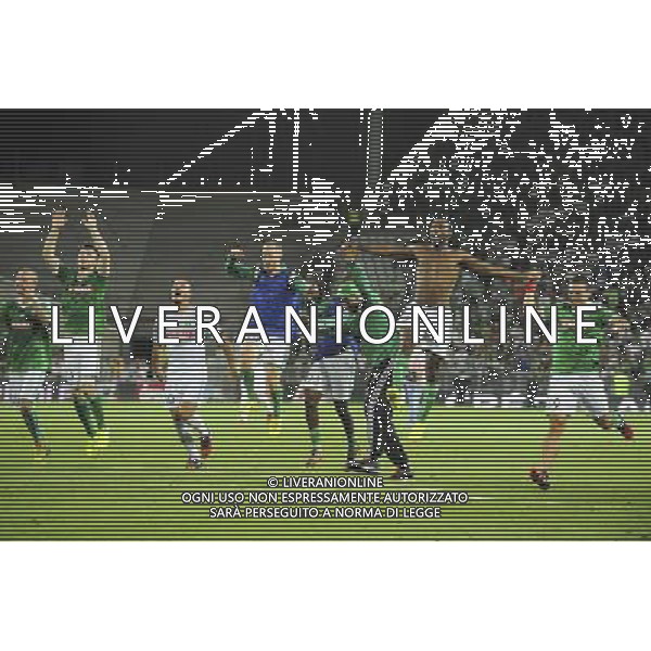 Joie Saint Etienne - 28.08.2014 - Saint Etienne / Karabukspor - Barrage retour Europa League Photo : Jean Paul Thomas / Icon Sport AG ALDO LIVERANI SAS ONLY ITALY