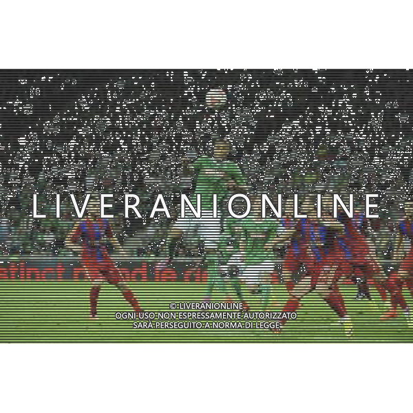 Kevin MONNET PAQUET - 28.08.2014 - Saint Etienne / Karabukspor - Barrage retour Europa League Photo : Jean Paul Thomas / Icon Sport AG ALDO LIVERANI SAS ONLY ITALY