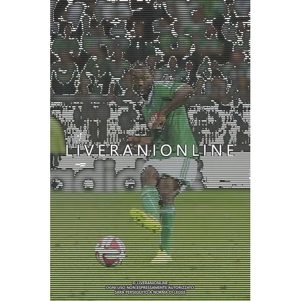 Kevin THEOPHILE CATHERINE - 28.08.2014 - Saint Etienne / Karabukspor - Barrage retour Europa League Photo : Jean Paul Thomas / Icon Sport AG ALDO LIVERANI SAS ONLY ITALY