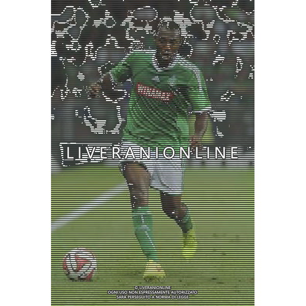 Kevin THEOPHILE CATHERINE - 28.08.2014 - Saint Etienne / Karabukspor - Barrage retour Europa League Photo : Jean Paul Thomas / Icon Sport AG ALDO LIVERANI SAS ONLY ITALY