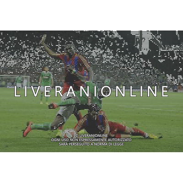 Max Alain GRADEL - 28.08.2014 - Saint Etienne / Karabukspor - Barrage retour Europa League Photo : Jean Paul Thomas / Icon Sport AG ALDO LIVERANI SAS ONLY ITALY