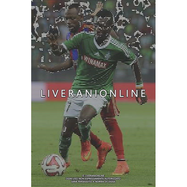 Max Alain GRADEL - 28.08.2014 - Saint Etienne / Karabukspor - Barrage retour Europa League Photo : Jean Paul Thomas / Icon Sport AG ALDO LIVERANI SAS ONLY ITALY