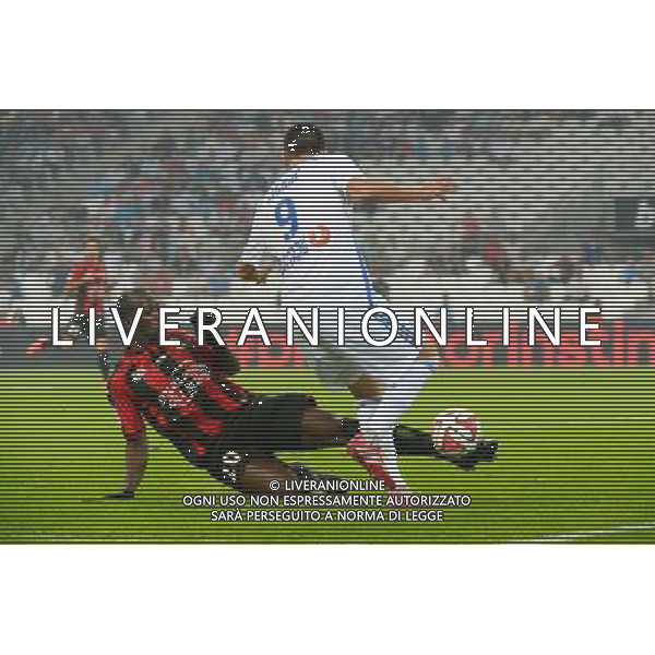 Souleymane DIAWARA / Andre Pierre GIGNAC - 29.08.2014 - Marseille / Nice - 4e journee Ligue 2 Photo : Gaston Petrelli / Icon Sport /Agenzia Aldo Liverani sas - ITALY ONLY - Marsiglia - Nizza - Ligue 2