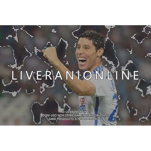 Joie Abdelaziz BARRADA - 29.08.2014 - Marseille / Nice - 4e journee Ligue 2 Photo : Gaston Petrelli / Icon Sport /Agenzia Aldo Liverani sas - ITALY ONLY - Marsiglia - Nizza - Ligue 2