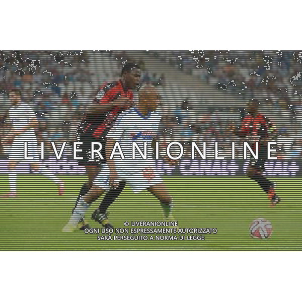Andre AYEW - 29.08.2014 - Marseille / Nice - 4e journee Ligue 2 Photo : Gaston Petrelli / Icon Sport /Agenzia Aldo Liverani sas - ITALY ONLY - Marsiglia - Nizza - Ligue 2