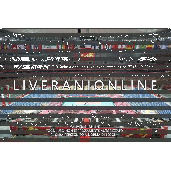 N/Z STADION NARODOWY PRZED MECZEM OTWARCIA FIVB MISTRZOSTW SWIATA W PILCE SIATKOWEJ MEZCZYZN 2014 FIVB VOLLEYBALL MEN\'S CHAMPIONSHIP POLSKA 2014 SIATKOWKA - STADION NARODOWY - NATIONAL STADIUM WARSAW WARSZAWA 29.08.2014 FOT. LUKASZ TRZESZCZKOWSKI / NEWSPIX.PL --- Newspix.pl --- Newspix.pl /Agenzia Aldo Liverani sas - ITALY ONLY - Stadio Palazzetto dello sport del Campionato Mondiale di Volley 2014 FIVB pallavolo maschile - National Stadium di Varsavia *** Local Caption *** www.newspix.pl mail us: info@newspix.pl call us: 0048 022 23 22 222 --- Polish Picture Agency by Ringier Axel Springer Poland