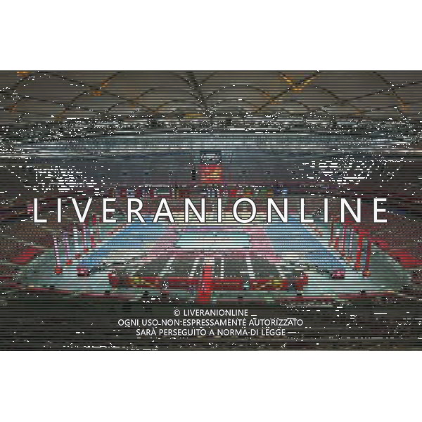 N/Z STADION NARODOWY PRZED MECZEM OTWARCIA FIVB MISTRZOSTW SWIATA W PILCE SIATKOWEJ MEZCZYZN 2014 FIVB VOLLEYBALL MEN\'S CHAMPIONSHIP POLSKA 2014 SIATKOWKA - STADION NARODOWY - NATIONAL STADIUM WARSAW WARSZAWA 29.08.2014 FOT. LUKASZ TRZESZCZKOWSKI / NEWSPIX.PL --- Newspix.pl --- Newspix.pl /Agenzia Aldo Liverani sas - ITALY ONLY - Stadio Palazzetto dello sport del Campionato Mondiale di Volley 2014 FIVB pallavolo maschile - National Stadium di Varsavia *** Local Caption *** www.newspix.pl mail us: info@newspix.pl call us: 0048 022 23 22 222 --- Polish Picture Agency by Ringier Axel Springer Poland