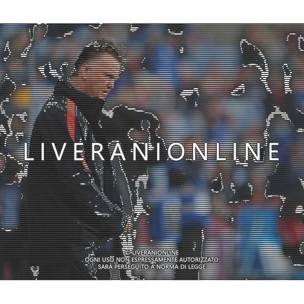 Manchester United manager Louis van Gaal Photographer Chris Vaughan/CameraSport Football - Barclays Premiership - Burnley v Manchester United - Saturday 30th August 2014 - Turf Moor - Burnley © CameraSport - 43 Linden Ave. Countesthorpe. Leicester. England. LE8 5PG - Tel: +44 (0) 116 277 4147 - admin@camerasport.com - www.camerasport.com /Agenzia Aldo Liverani sas - ITALY ONLY - EDITORIAL USE ONLY