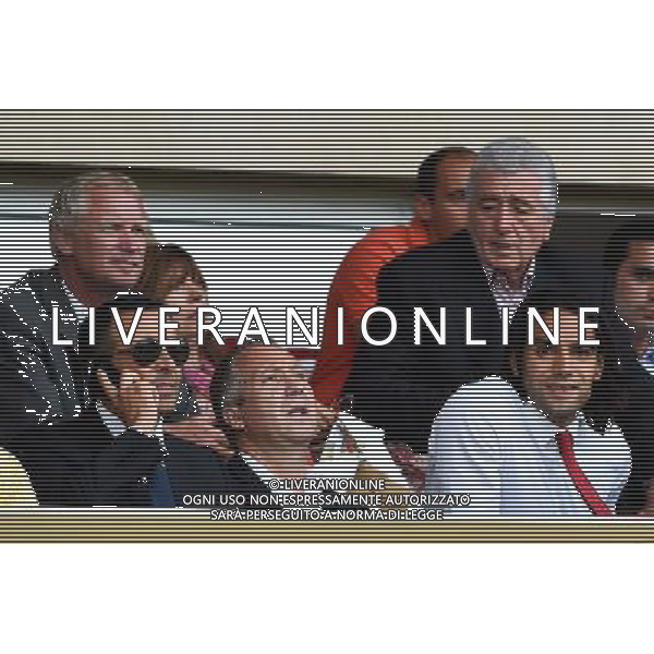 Jorge MENDES / Vadim VASILYEV / FALCAO - 30.08.2014 - Monaco / Lille - 4eme journee de Ligue 1 - Photo : Olivier Anrigo / Icon Sport AG ALDO LIVERANI SAS ONLY ITALY