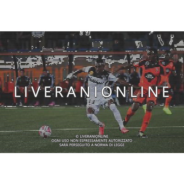Christophe Mandanne / Raffidine Abdullah - 30.08.2014 - Lorient / Guingamp - 4eme journee de Ligue 1 - Photo : PPhilippe Le Brech / Icon Sport AG ALDO LIVERANI SAS ONLY ITALY