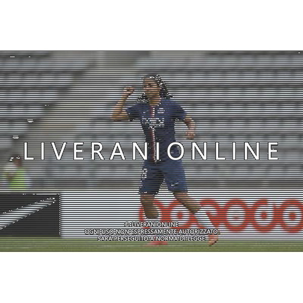 Goal de Shirley Cruz - 30.08.2014 - PSG / Arras - 1ere journee de D1 feminin Photo : Andre Ferreira / Icon Sport AG ALDO LIVERANI SAS ONLY ITALY
