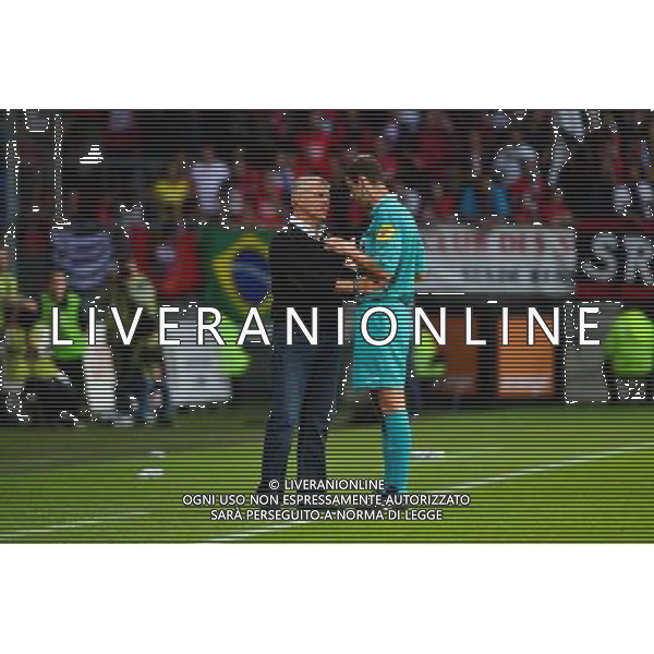 Patrice GARANDE / Alexandre CASTRO - 30.08.2014 - Caen / Rennes - 4eme journee de Ligue 1 - Photo : Dave Winter / Icon Sport AG ALDO LIVERANI SAS ONLY ITALY