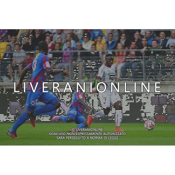 Paul Georges NTEP / N\'Golo KANTE - 30.08.2014 - Caen / Rennes - 4eme journee de Ligue 1 - Photo : Dave Winter / Icon Sport AG ALDO LIVERANI SAS ONLY ITALY