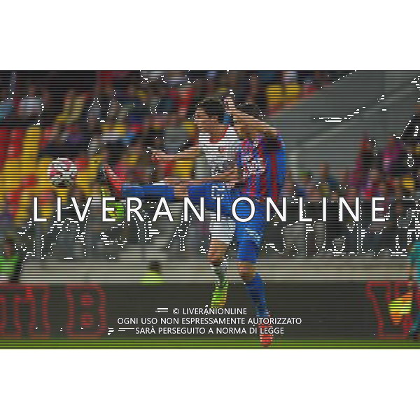 Vincent PAJOT / Jean CALVE - 30.08.2014 - Caen / Rennes - 4eme journee de Ligue 1 - Photo : Dave Winter / Icon Sport AG ALDO LIVERANI SAS ONLY ITALY