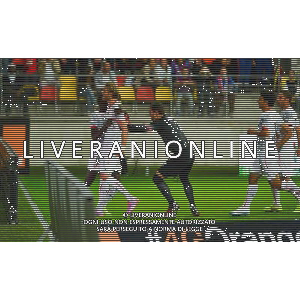 Joie Ola TOIVONEN / Remy VERCOUTRE - 30.08.2014 - Caen / Rennes - 4eme journee de Ligue 1 - Photo : Dave Winter / Icon Sport AG ALDO LIVERANI SAS ONLY ITALY