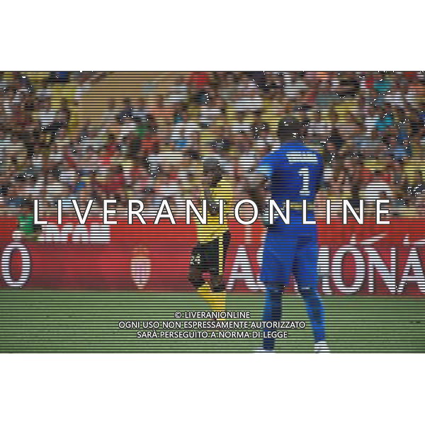 Rio MAVUBA / Vincent ENYEAMA - 30.08.2014 - Monaco / Lille - 4eme journee de Ligue 1 - Photo : Olivier Anrigo / Icon Sport AG ALDO LIVERANI SAS ONLY ITALY