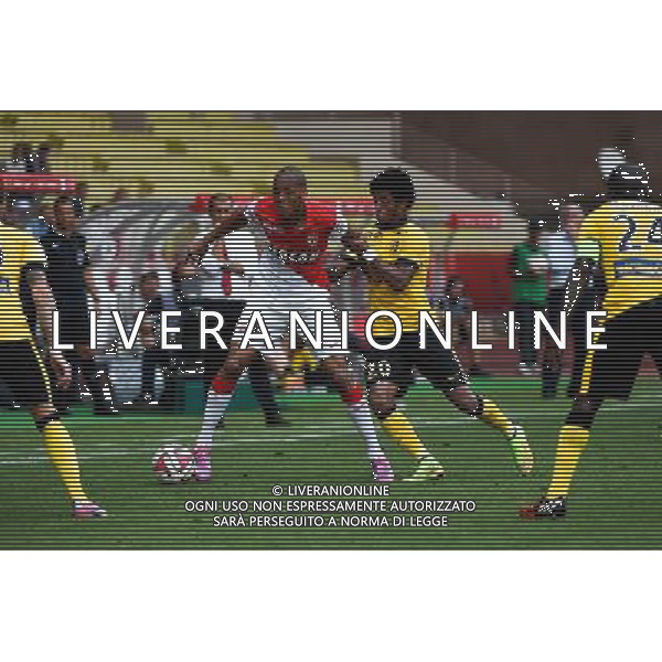 FABINHO / Ryan MENDES - 30.08.2014 - Monaco / Lille - 4eme journee de Ligue 1 - Photo : Olivier Anrigo / Icon Sport AG ALDO LIVERANI SAS ONLY ITALY