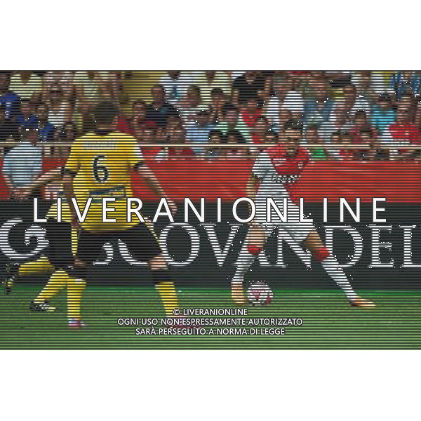 Lucas OCAMPOS - 30.08.2014 - Monaco / Lille - 4eme journee de Ligue 1 - Photo : Olivier Anrigo / Icon Sport AG ALDO LIVERANI SAS ONLY ITALY