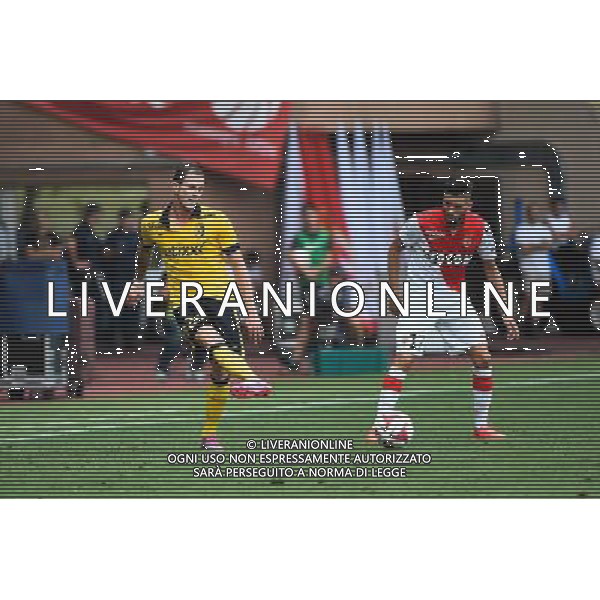 Nolan ROUX / Yannick FERREIRA CARRASCO - 30.08.2014 - Monaco / Lille - 4eme journee de Ligue 1 - Photo : Olivier Anrigo / Icon Sport AG ALDO LIVERANI SAS ONLY ITALY