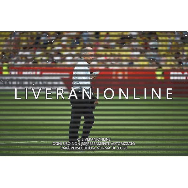 Rene GIRARD - 30.08.2014 - Monaco / Lille - 4eme journee de Ligue 1 - Photo : Olivier Anrigo / Icon Sport AG ALDO LIVERANI SAS ONLY ITALY