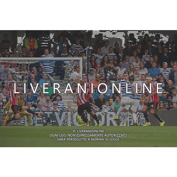 Queens Park Rangers\' Charlie Austin scores his sides opening goal against Sunderland Photographer Ashley Western/CameraSport Football - Barclays Premiership - Queens Park Rangers v Sunderland - Saturday 30th August 2014 - Loftus Road - London © CameraSport - 43 Linden Ave. Countesthorpe. Leicester. England. LE8 5PG - Tel: +44 (0) 116 277 4147 - admin@camerasport.com - www.camerasport.com ag aldo liverani sas only italy