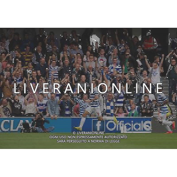 Queens Park Rangers\' Charlie Austin celebrates scoring his sides first goal Photographer Ashley Western/CameraSport Football - Barclays Premiership - Queens Park Rangers v Sunderland - Saturday 30th August 2014 - Loftus Road - London © CameraSport - 43 Linden Ave. Countesthorpe. Leicester. England. LE8 5PG - Tel: +44 (0) 116 277 4147 - admin@camerasport.com - www.camerasport.com ag aldo liverani sas only italy