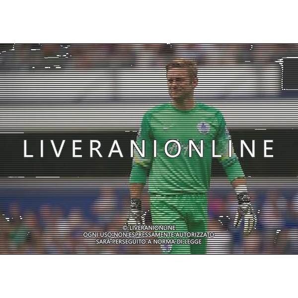 Queens Park Rangers\' Robert Green Photographer Ashley Western/CameraSport Football - Barclays Premiership - Queens Park Rangers v Sunderland - Saturday 30th August 2014 - Loftus Road - London © CameraSport - 43 Linden Ave. Countesthorpe. Leicester. England. LE8 5PG - Tel: +44 (0) 116 277 4147 - admin@camerasport.com - www.camerasport.com ag aldo liverani sas only italy