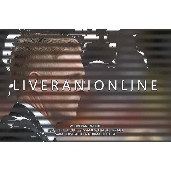 Swansea City manager Garry Monk prior to kick off Photographer Ian Cook/CameraSport Football - Swansea City v West Bromwich Albion - Barclays Premiership - Saturday 30th August 2014 - Liberty Swansea - Swansea © CameraSport - 43 Linden Ave. Countesthorpe. Leicester. England. LE8 5PG - Tel: +44 (0) 116 277 4147 - admin@camerasport.com - www.camerasport.com AG ALDO LIVERANI SAS ONLY ITALY