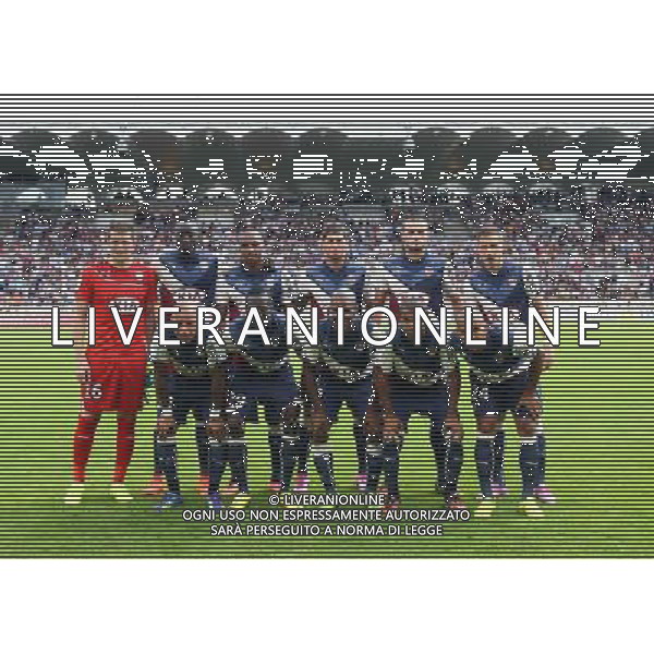 Equipe Bordeaux - 31.08.2014 - Bordeaux / Bastia - 4eme journee de Ligue 1 Photo : Manuel Blondeau / Icon Sport /Agenzia Aldo Liverani sas - ITALY ONLY - EDITORIAL USE ONLY