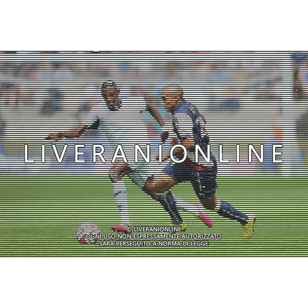 El Hadji Ba / Wahbi Khazri - 31.08.2014 - Bordeaux / Bastia - 4eme journee de Ligue 1 Photo : Manuel Blondeau / Icon Sport /Agenzia Aldo Liverani sas - ITALY ONLY - EDITORIAL USE ONLY