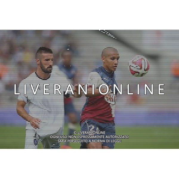 Wahbi Khazri / Julian Palmieri - 31.08.2014 - Bordeaux / Bastia - 4eme journee de Ligue 1 Photo : Manuel Blondeau / Icon Sport /Agenzia Aldo Liverani sas - ITALY ONLY - EDITORIAL USE ONLY