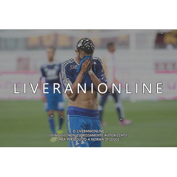 Deception Lyon - Rachid GHEZZAL - 31.08.2014 - Metz / Lyon - 4eme journee de Ligue 1 Photo : Fred Marvaux / Icon Sport AG ALDO LIVERANI SAS ONLY ITALY