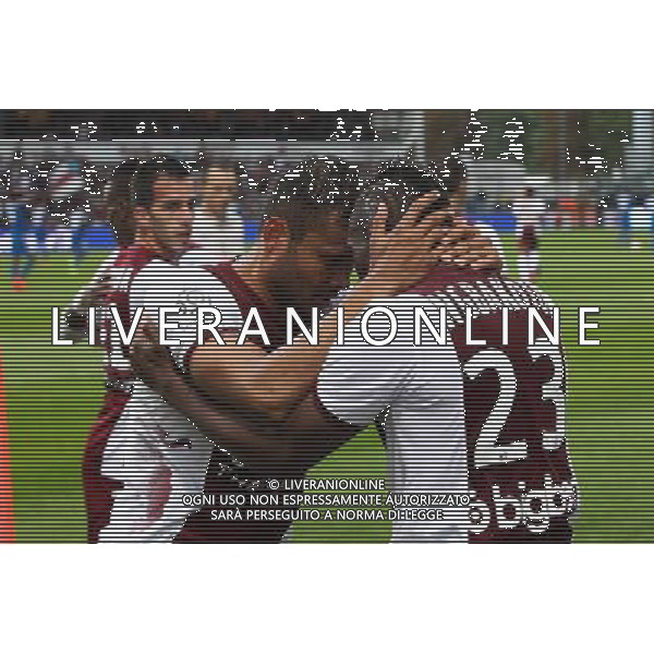 Joie Metz - FALCON / Yeni NGBAKOTO - 31.08.2014 - Metz / Lyon - 4eme journee de Ligue 1 Photo : Fred Marvaux / Icon Sport AG ALDO LIVERANI SAS ONLY ITALY