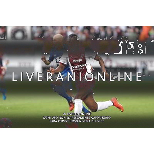 Yeni NGBAKOTO - 31.08.2014 - Metz / Lyon - 4eme journee de Ligue 1 Photo : Fred Marvaux / Icon Sport AG ALDO LIVERANI SAS ONLY ITALY