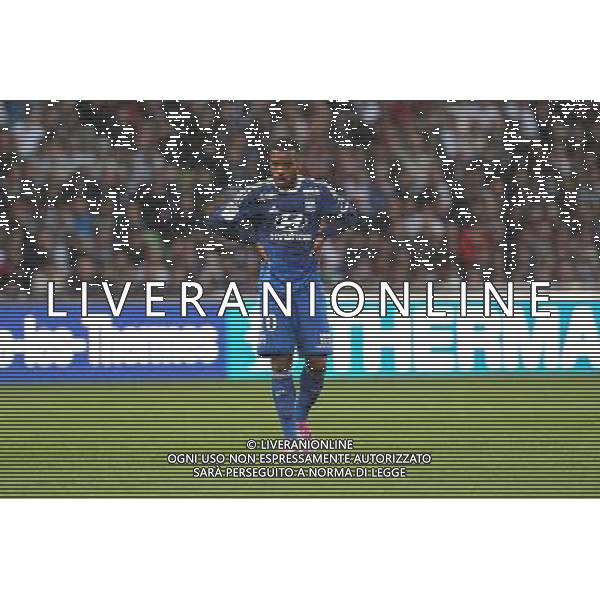 Deception Lyon - Alexandre LACAZETTE - 31.08.2014 - Metz / Lyon - 4eme journee de Ligue 1 Photo : Fred Marvaux / Icon Sport AG ALDO LIVERANI SAS ONLY ITALY
