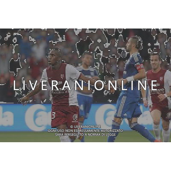 Joie Yeni NGBAKOTO - 31.08.2014 - Metz / Lyon - 4eme journee de Ligue 1 Photo : Fred Marvaux / Icon Sport AG ALDO LIVERANI SAS ONLY ITALY