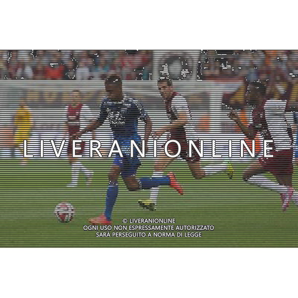Clinton NJIE - 31.08.2014 - Metz / Lyon - 4eme journee de Ligue 1 Photo : Fred Marvaux / Icon Sport AG ALDO LIVERANI SAS ONLY ITALY