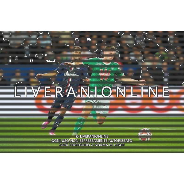 Franck Tabanou - 31.08.2014 - Paris Saint Germain / Saint Etienne - 4eme journee de Ligue 1 - Photo : Aurelien Meunier / Icon Sport /AGENZIA ALDO LIVERANI SAS - ITALY ONLY - EDITORIAL USE ONLY