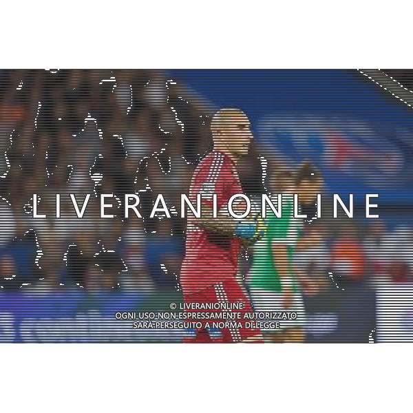 Stephane Ruffier - 31.08.2014 - Paris Saint Germain / Saint Etienne - 4eme journee de Ligue 1 - Photo : Aurelien Meunier / Icon Sport /AGENZIA ALDO LIVERANI SAS - ITALY ONLY - EDITORIAL USE ONLY