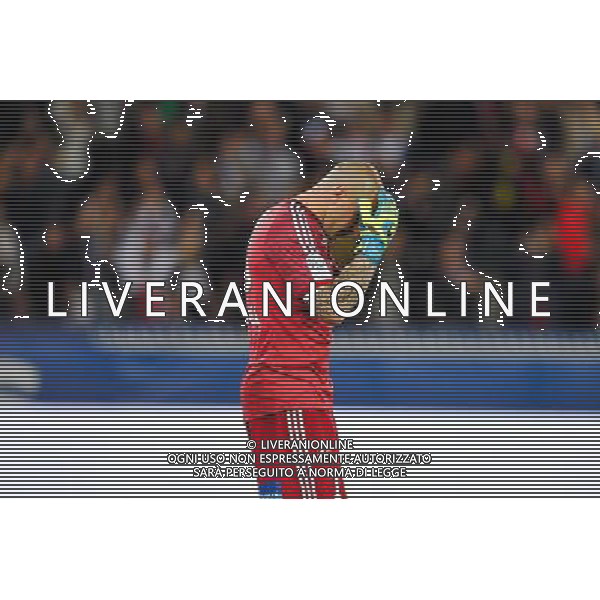 Stephane Ruffier - 31.08.2014 - Paris Saint Germain / Saint Etienne - 4eme journee de Ligue 1 - Photo : Aurelien Meunier / Icon Sport /AGENZIA ALDO LIVERANI SAS - ITALY ONLY - EDITORIAL USE ONLY
