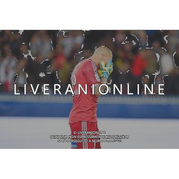 Stephane Ruffier - 31.08.2014 - Paris Saint Germain / Saint Etienne - 4eme journee de Ligue 1 - Photo : Aurelien Meunier / Icon Sport /AGENZIA ALDO LIVERANI SAS - ITALY ONLY - EDITORIAL USE ONLY