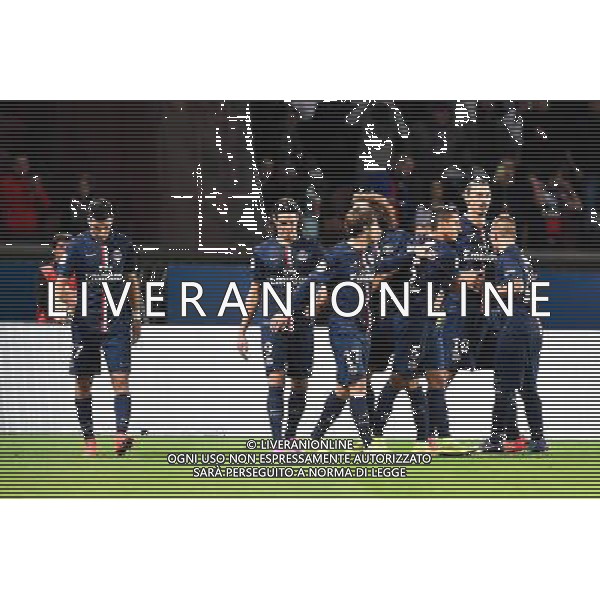 Joie Zlatan IBRAHIMOVIC - 31.08.2014 - Paris Saint Germain / Saint Etienne - 4eme journee de Ligue 1 - Photo : SPPress/ Icon Sport /AGENZIA ALDO LIVERANI SAS - ITALY ONLY - EDITORIAL USE ONLY