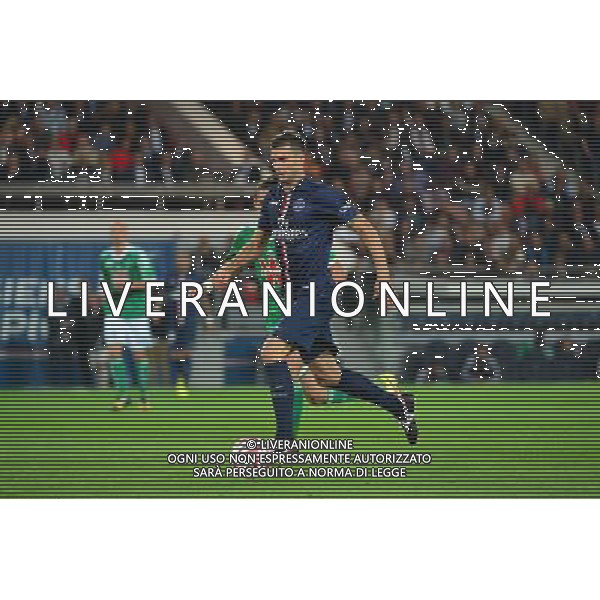 Thiago MOTTA - 31.08.2014 - Paris Saint Germain / Saint Etienne - 4eme journee de Ligue 1 - Photo : WinterPress / Icon Sport /AGENZIA ALDO LIVERANI SAS - ITALY ONLY - EDITORIAL USE ONLY