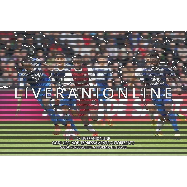 Bouna SARR - 31.08.2014 - Metz / Lyon - 4eme journee de Ligue 1 Photo : Fred Marvaux / Icon Sport AG ALDO LIVERANI SAS ONLY ITALY